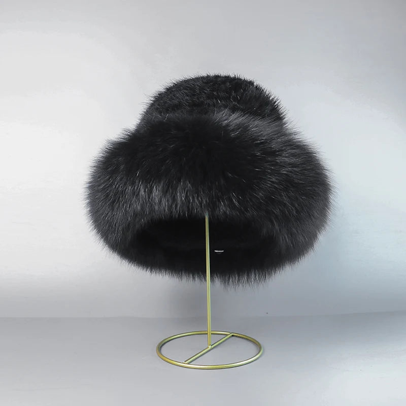 STELLA REAL MINK FUR CAP