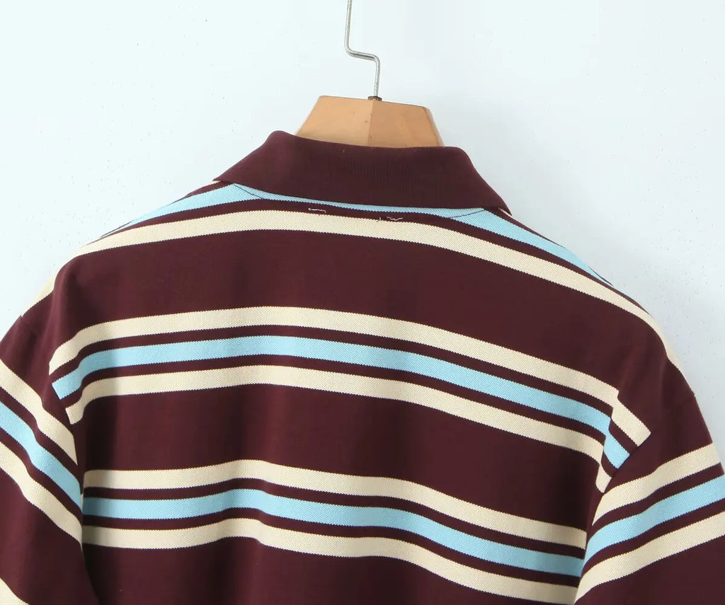 BEATRICE STRIPED T-SHIRT