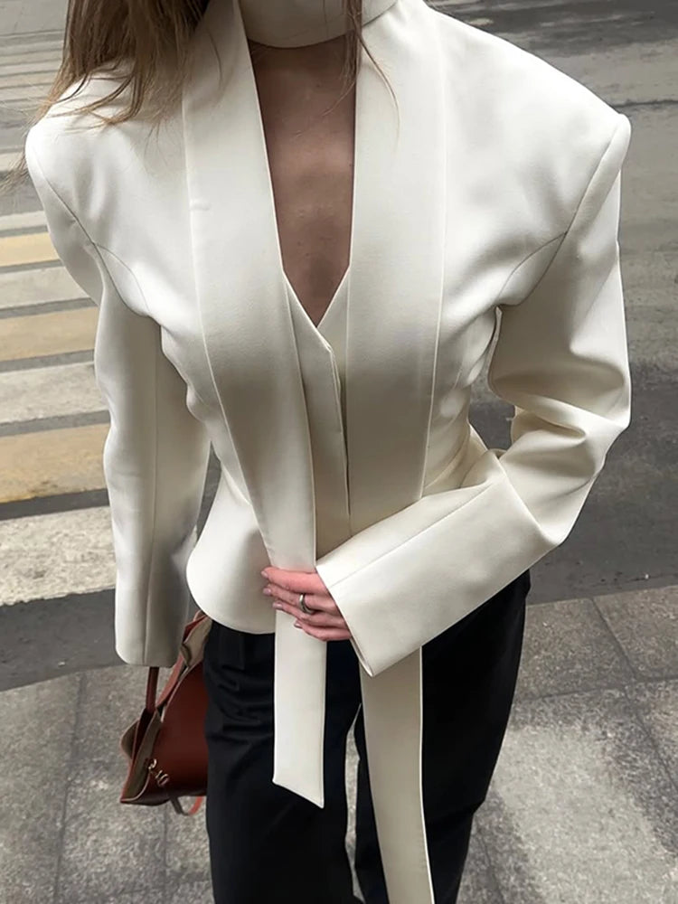 SIENNA RIBBON BLAZER