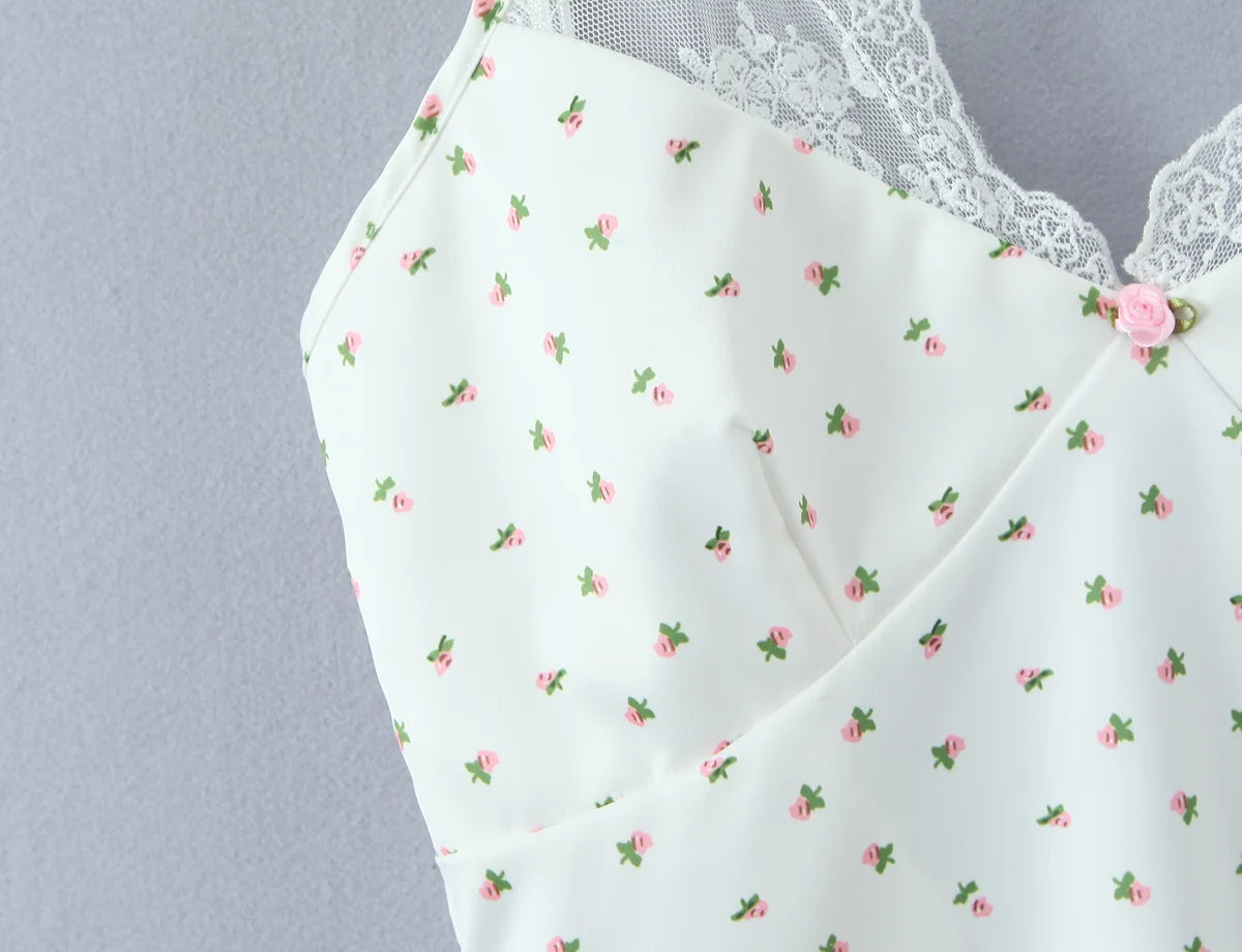 LEILANI FLORAL MINI DRESS