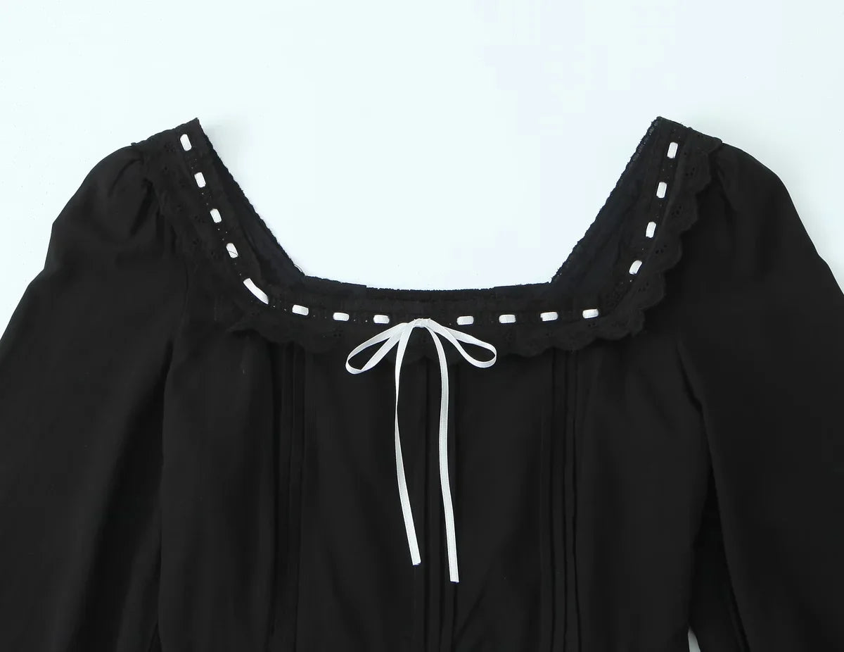 MAIA RIBBON BLOUSE