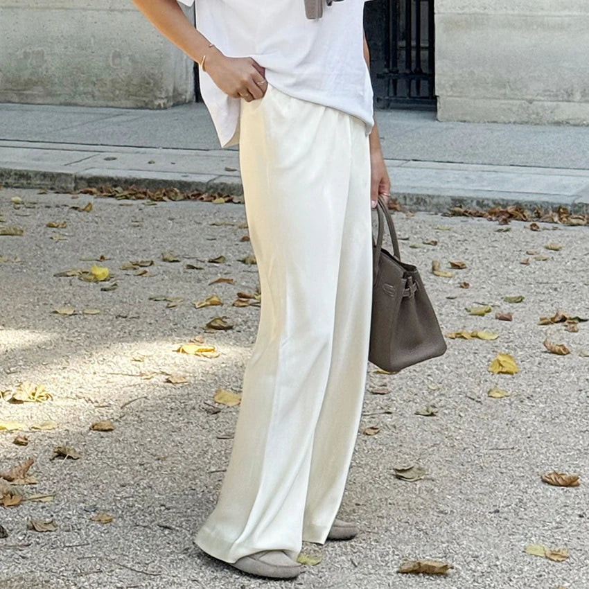 MIRLINA SATIN PANTS