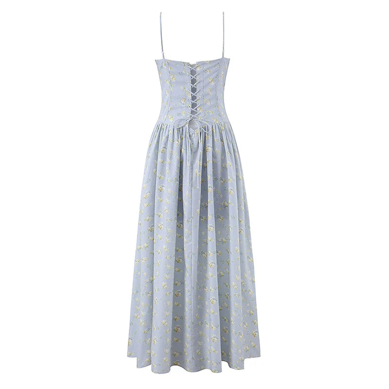 TEILOR FLORAL MIDI DRESS
