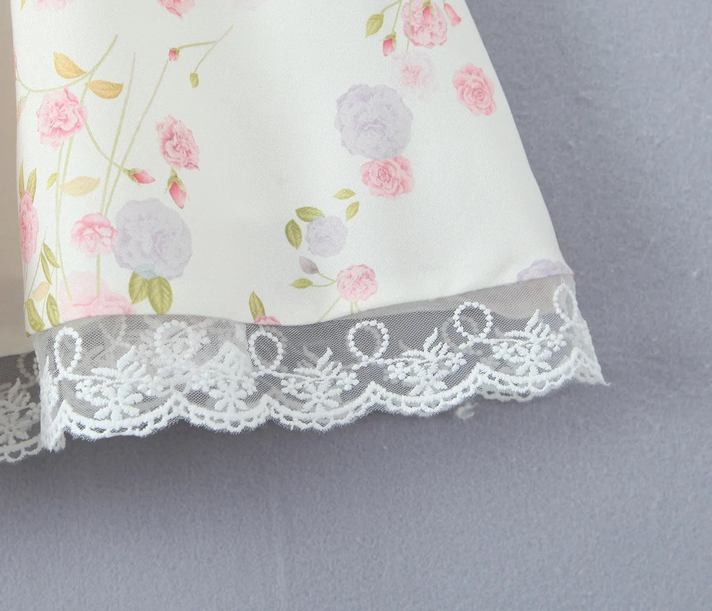 MONICA FLORAL MINI DRESS