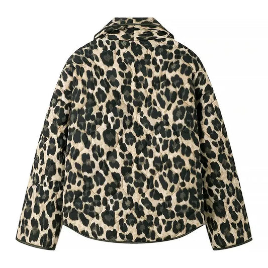 MAIDA LEOPARD JACKET