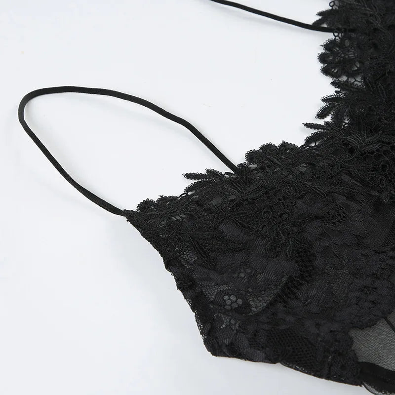 MARLIS LACE MESH DRESS