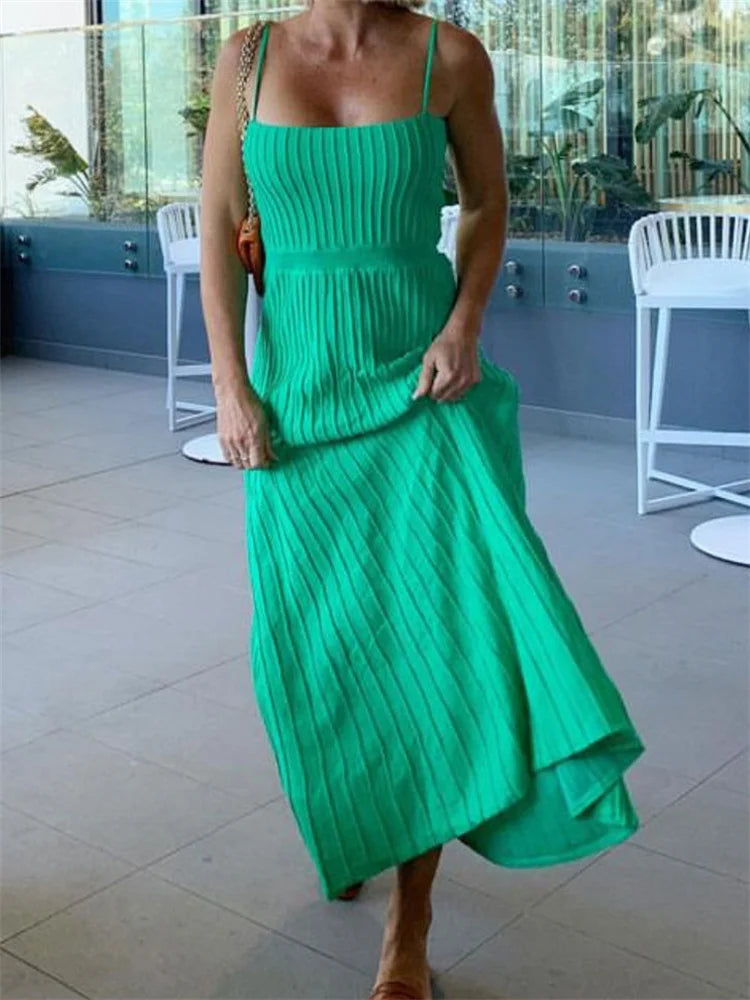 FREYA RIBBED MAXI DRESS