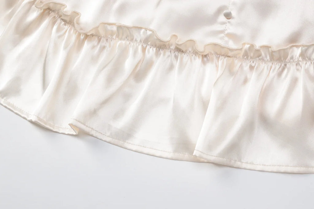 MARGARET SATIN MINI DRESS