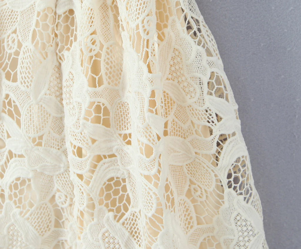 NERINA LACE MINI DRESS