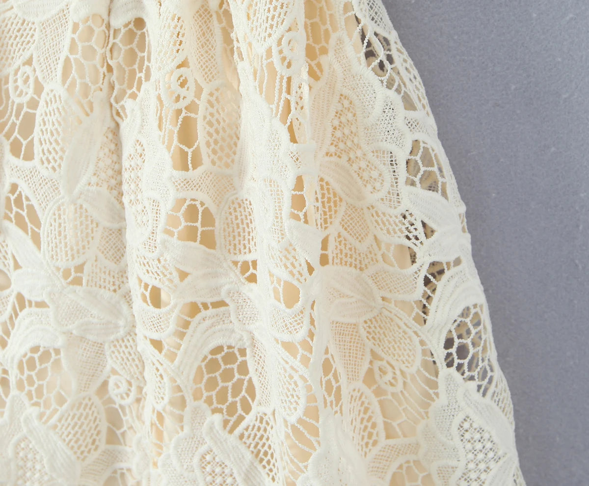 NERINA LACE MINI DRESS