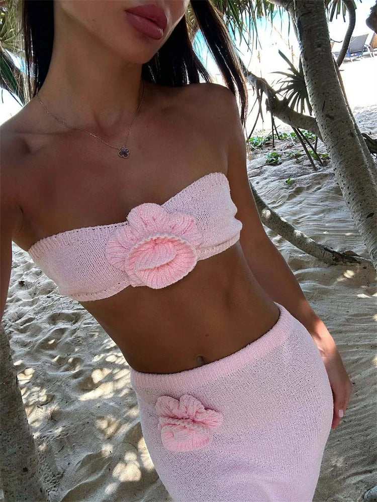 AMBERA KNIT TWO PIECE SET