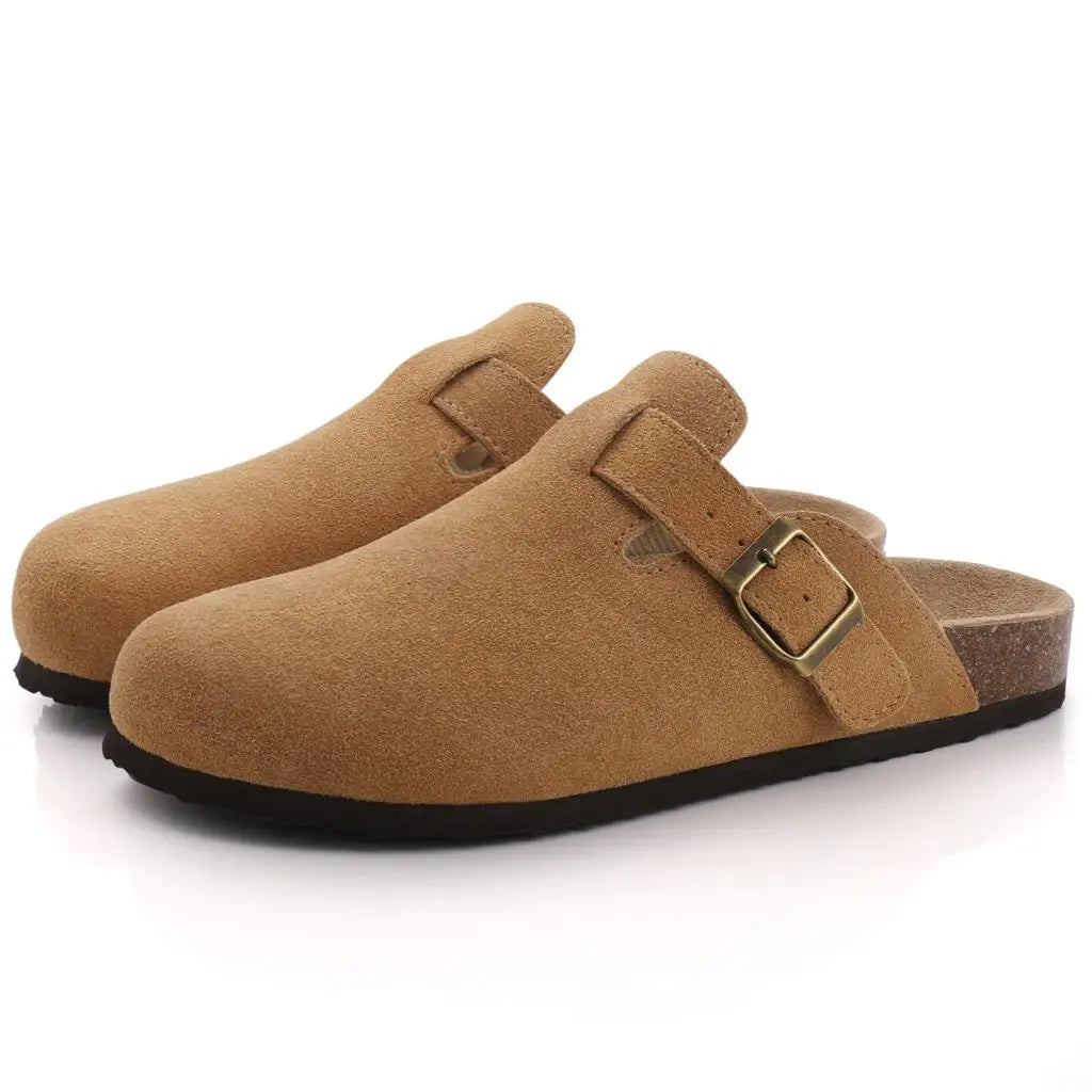 ELSIE SUEDE CLOGS