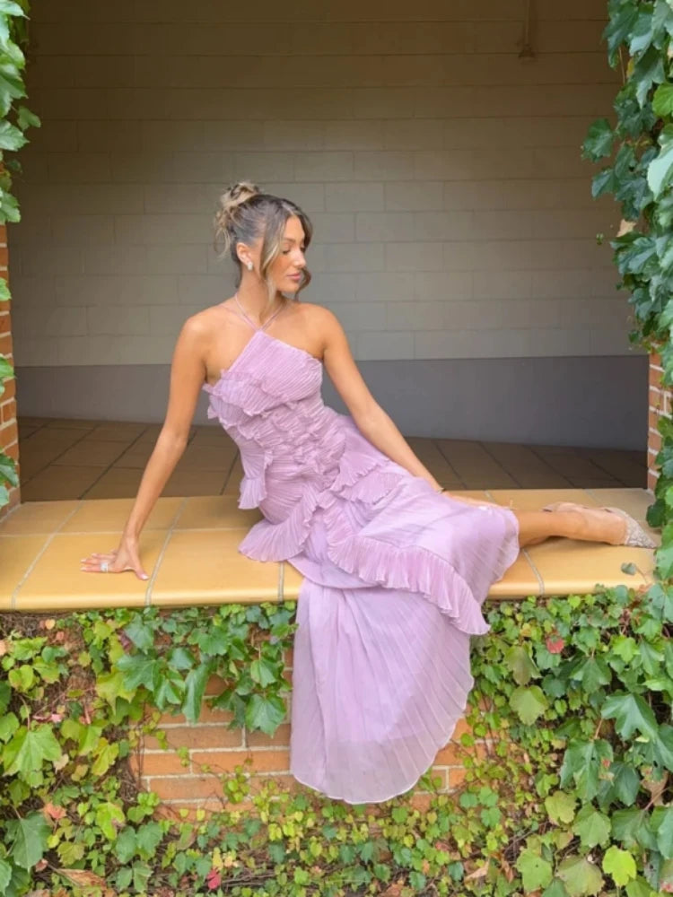 SEMANA RUFFLE MAXI DRESS