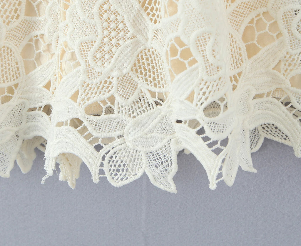 NERINA LACE MINI DRESS