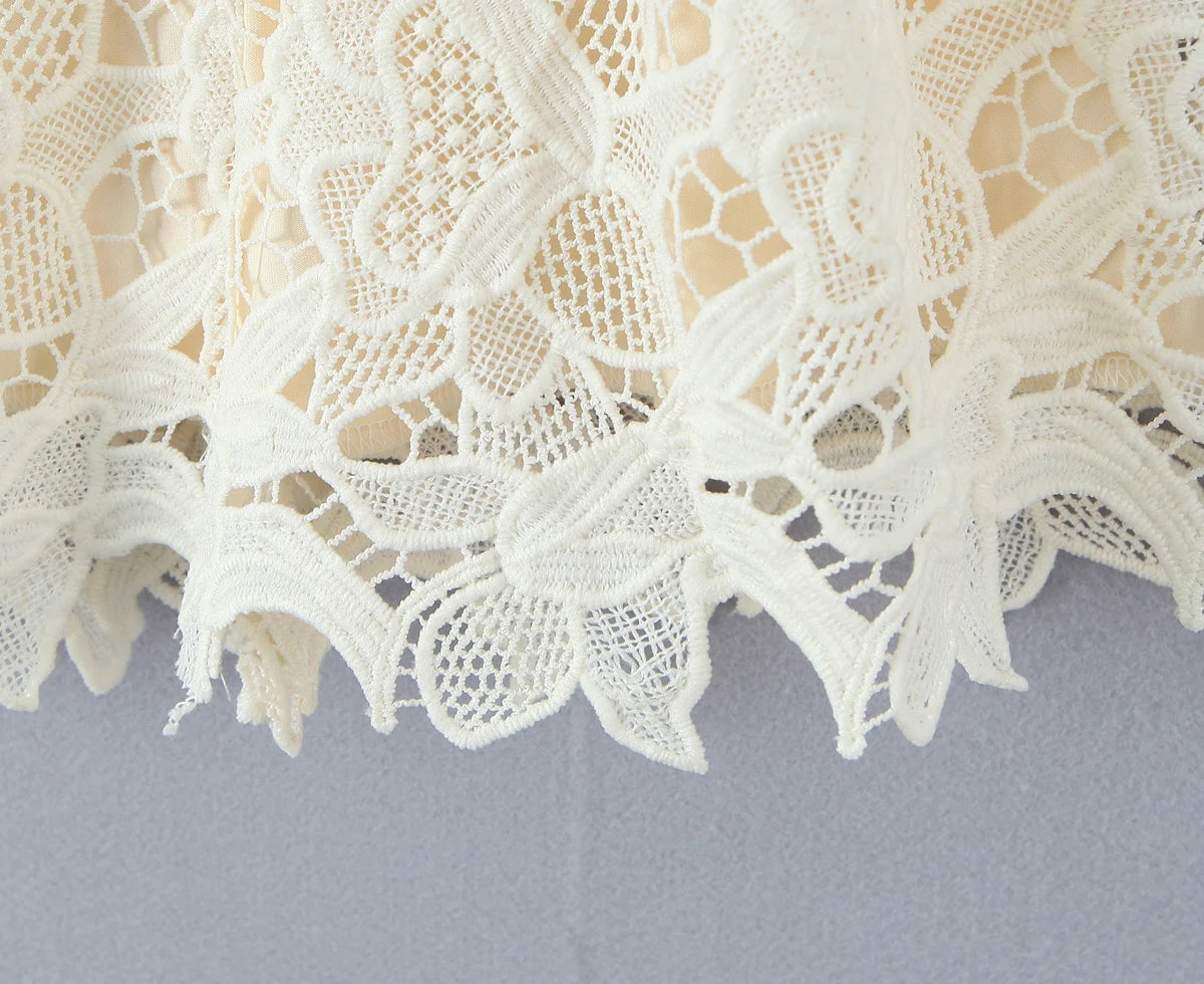 NERINA LACE MINI DRESS