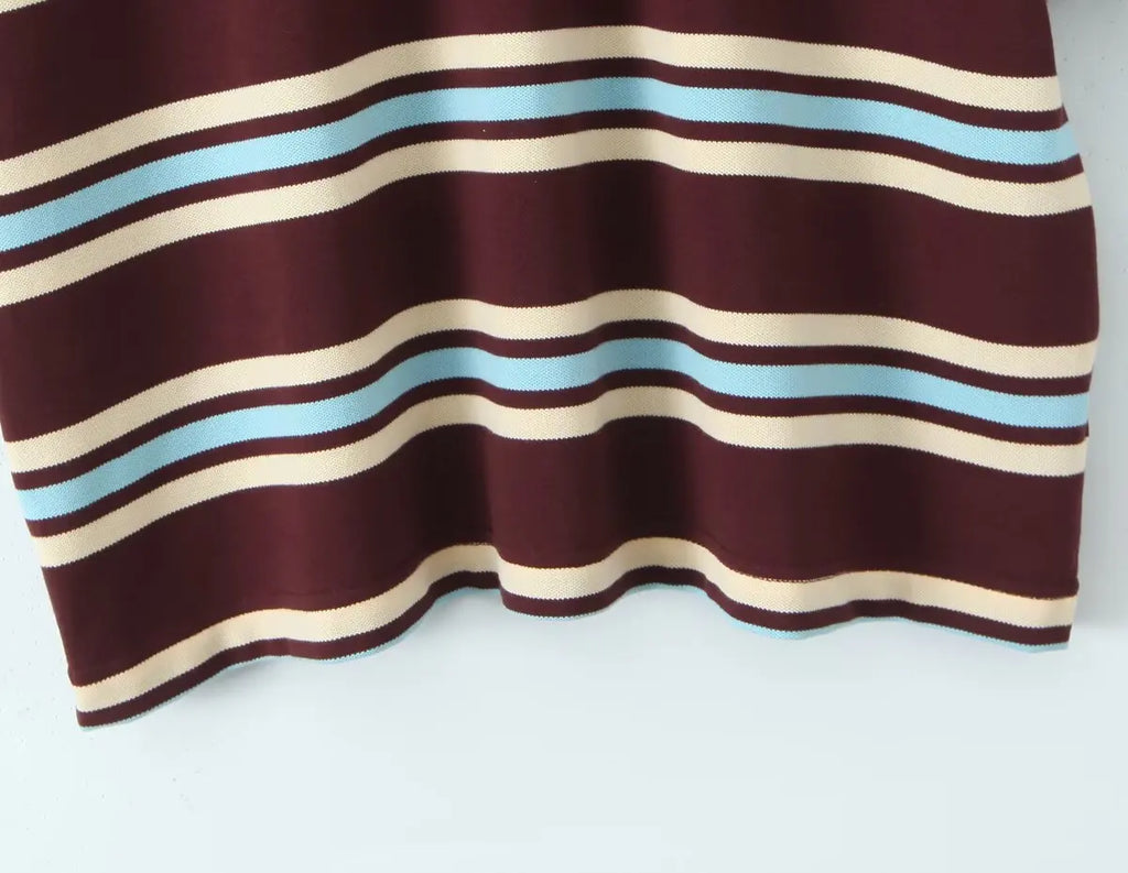 BEATRICE STRIPED T-SHIRT