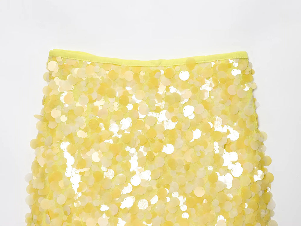ARYA SEQUIN MINI SKIRT