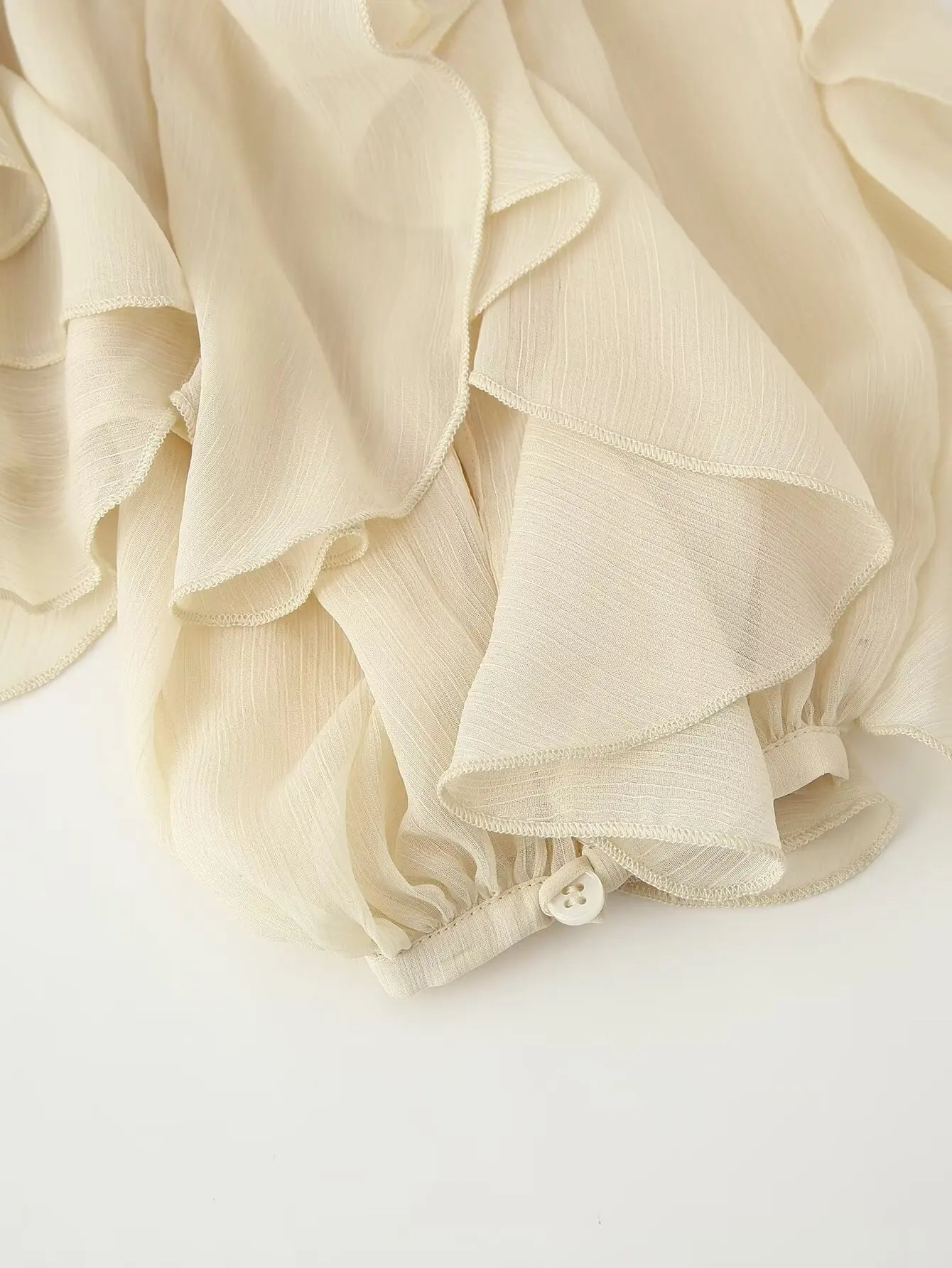 CHIARA RUFFLE BLOUSE