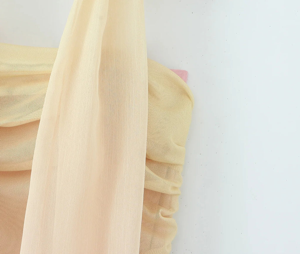 MICA MESH MINI DRESS