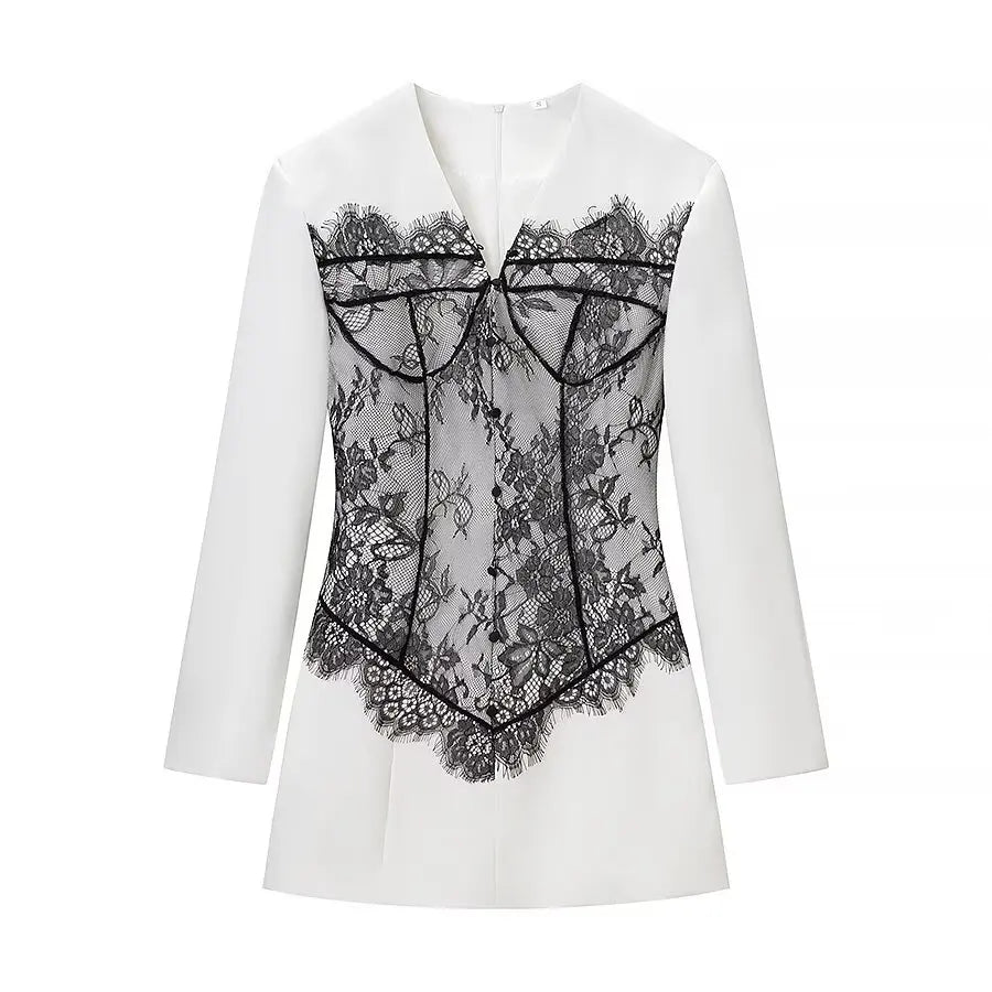 DALILA LACE MINI DRESS