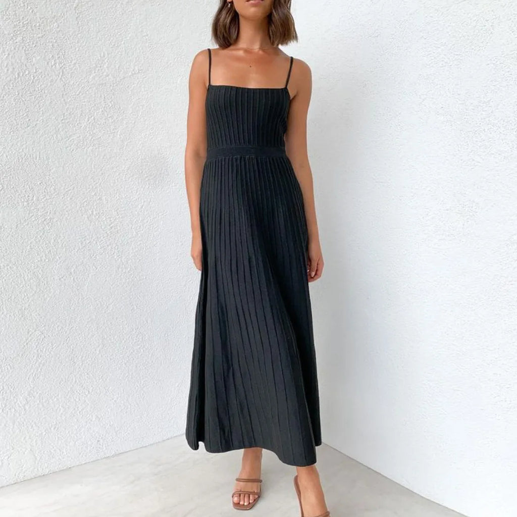 FREYA RIBBED MAXI DRESS