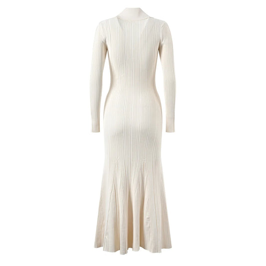 PHILOMENA KNITTED MAXI DRESS