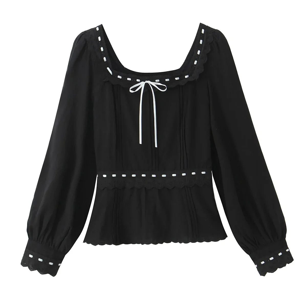 MAIA RIBBON BLOUSE