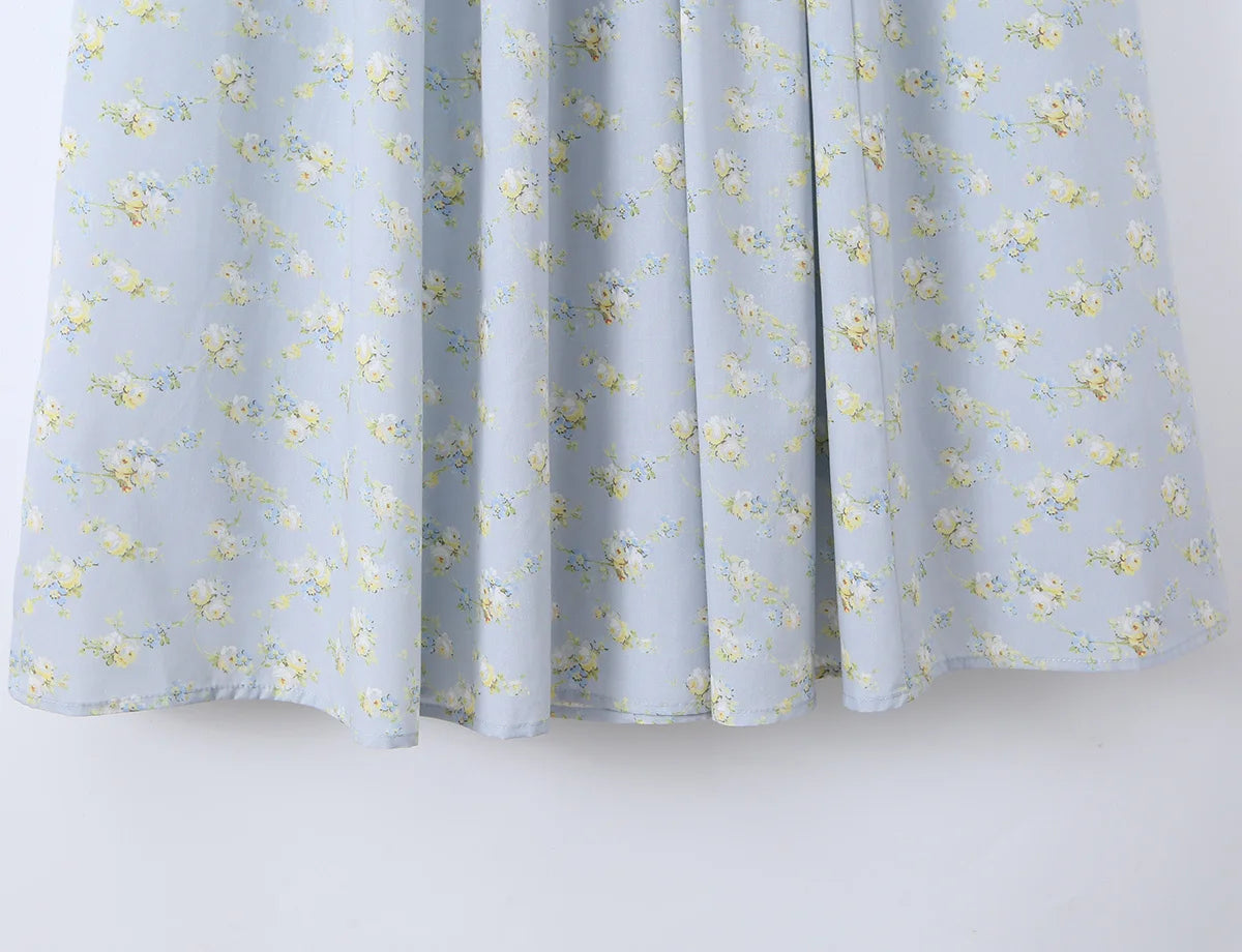 TEILOR FLORAL MIDI DRESS