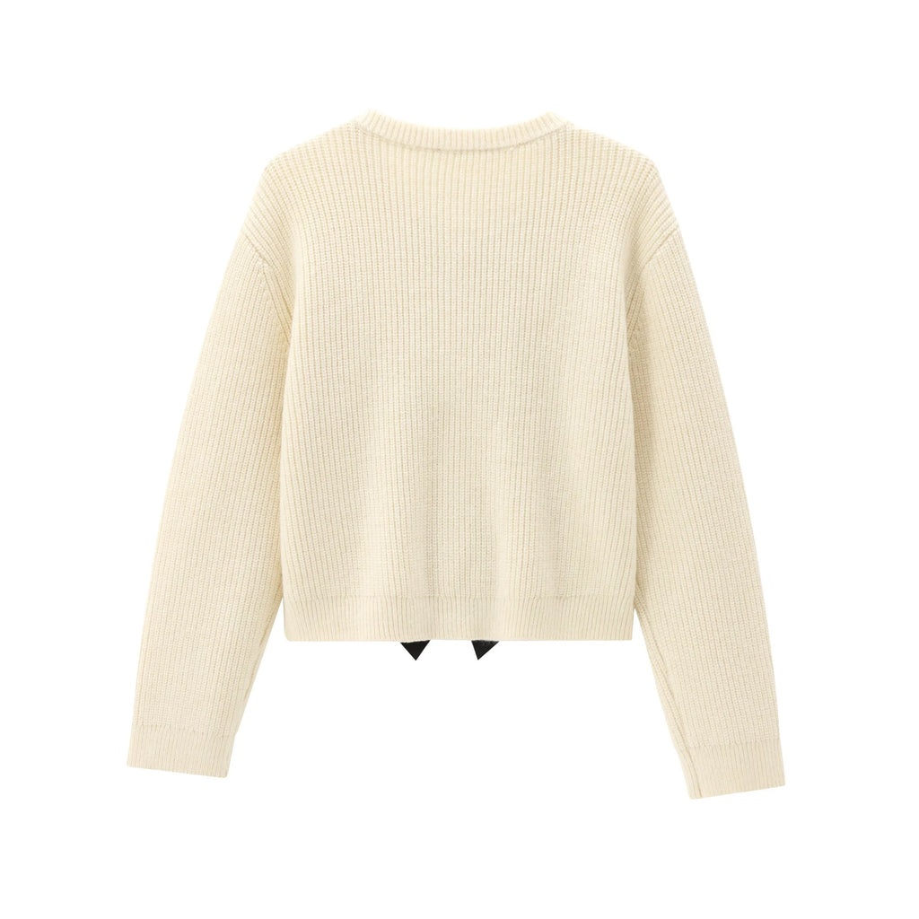 GIGI BOW CARDIGAN
