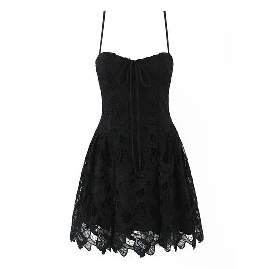 NERINA LACE MINI DRESS