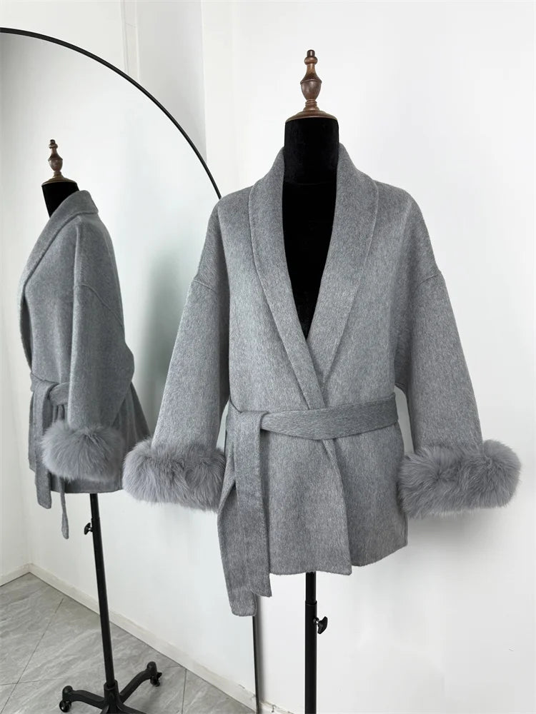 ANTONELI FOX FUR COAT