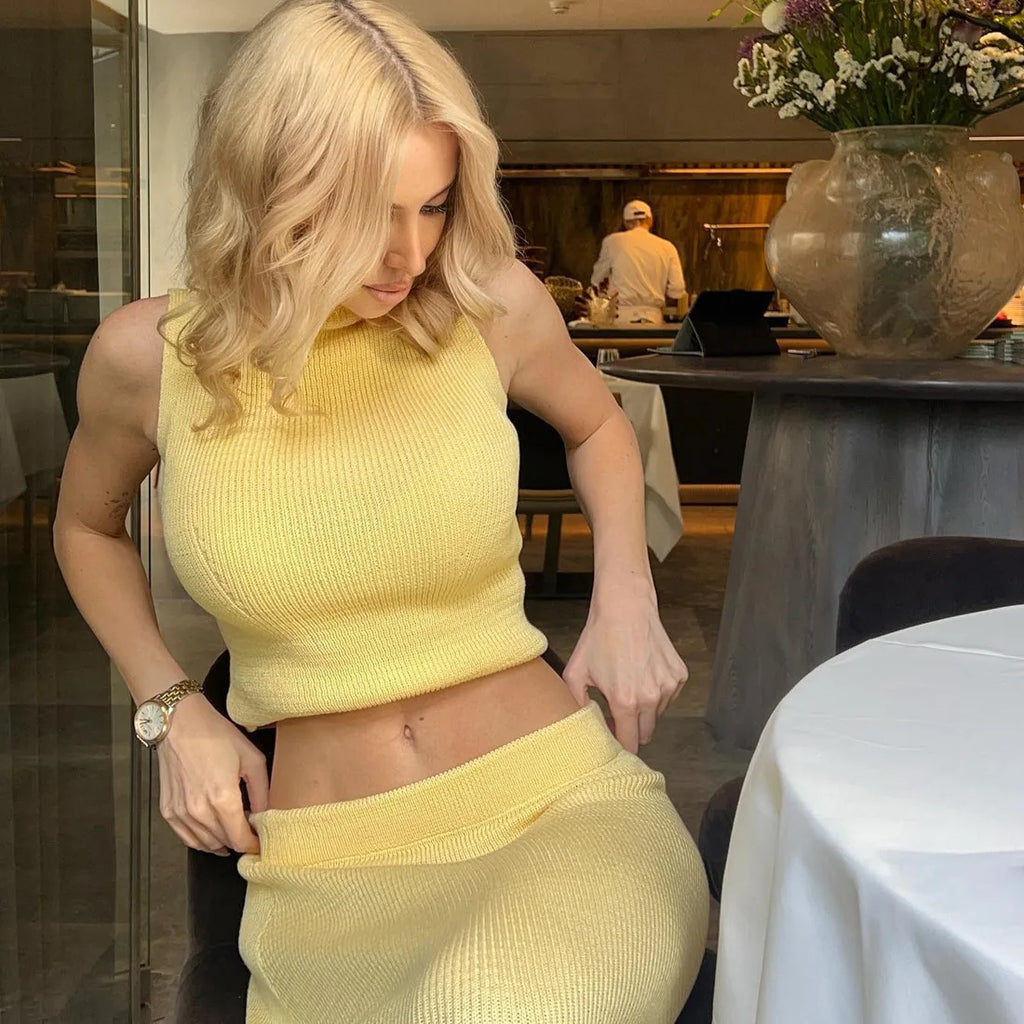 DAYANA KNIT TWO PIECE SET