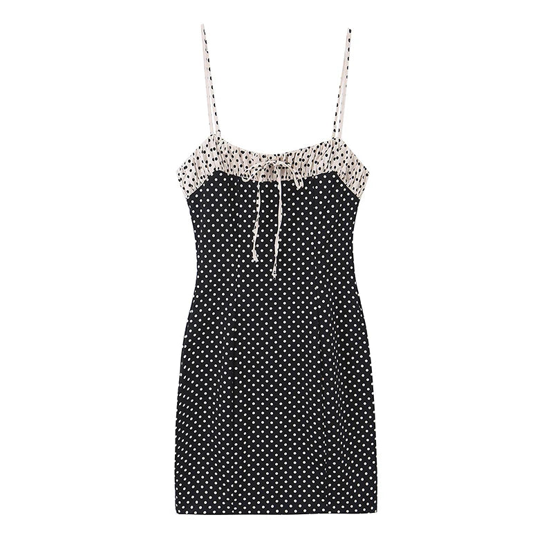 ZURI POLKA DOT MINI DRESS