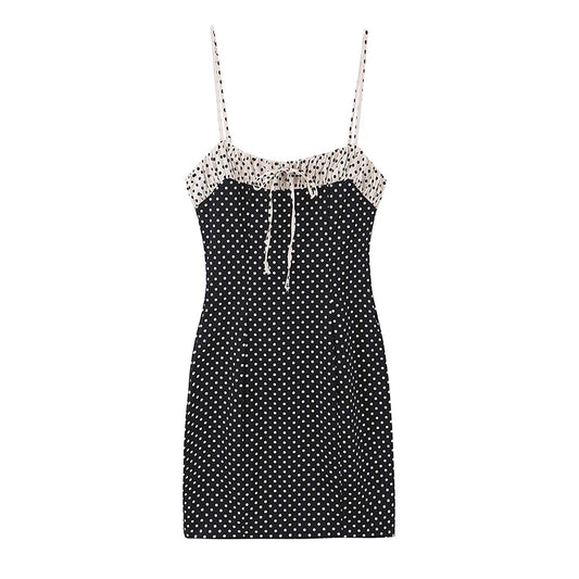 ZURI POLKA DOT MINI DRESS