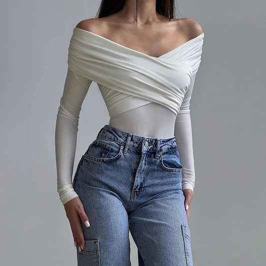 TEODORA OFF SHOULDER BODYSUIT