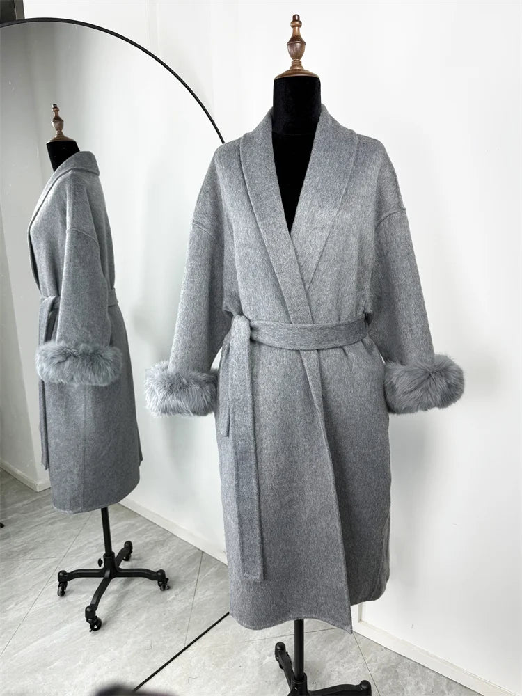 ANTONELI FOX FUR COAT