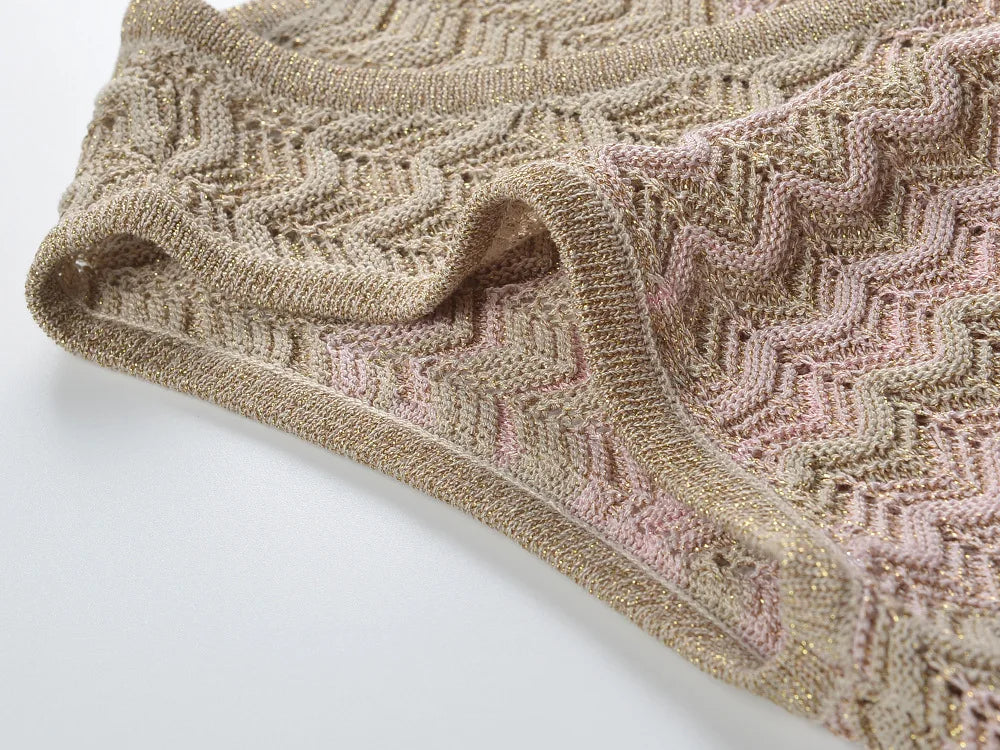 CANNES KNIT MIDI DRESS