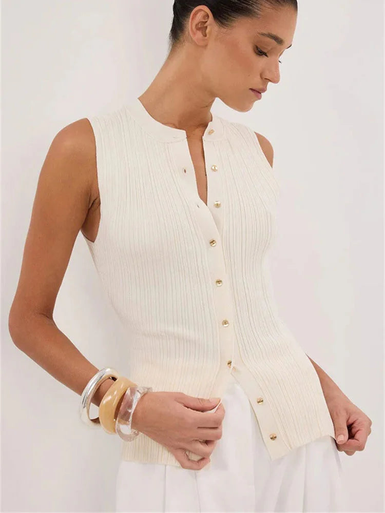 MARIENE KNIT BLOUSE