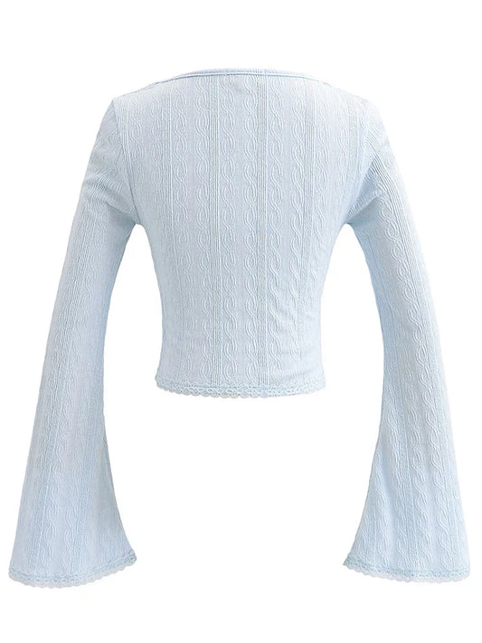 PAREO KNITTED CROP TOP