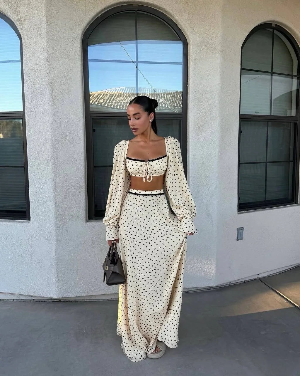 MIA POLKA DOT TWO PIECE SET