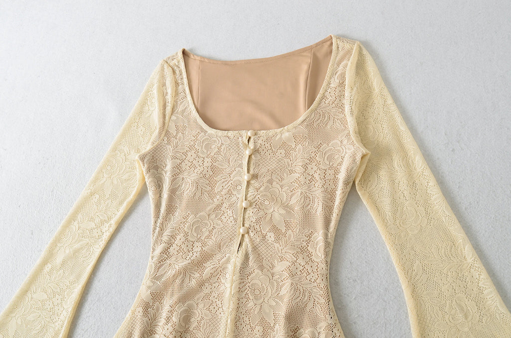 LIEN LACE MINI DRESS
