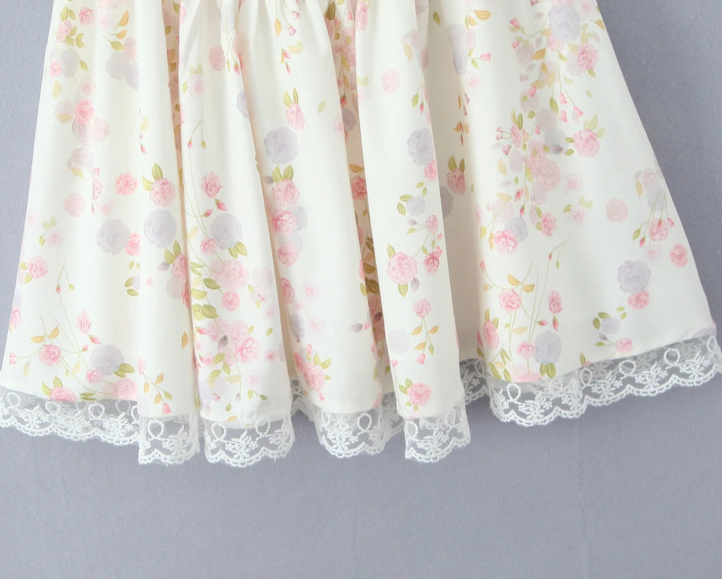 MONICA FLORAL MINI DRESS