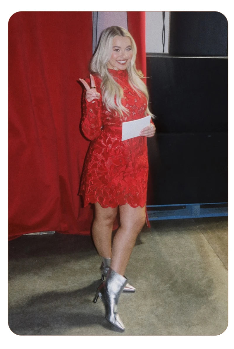 MARIA LACE MINI DRESS