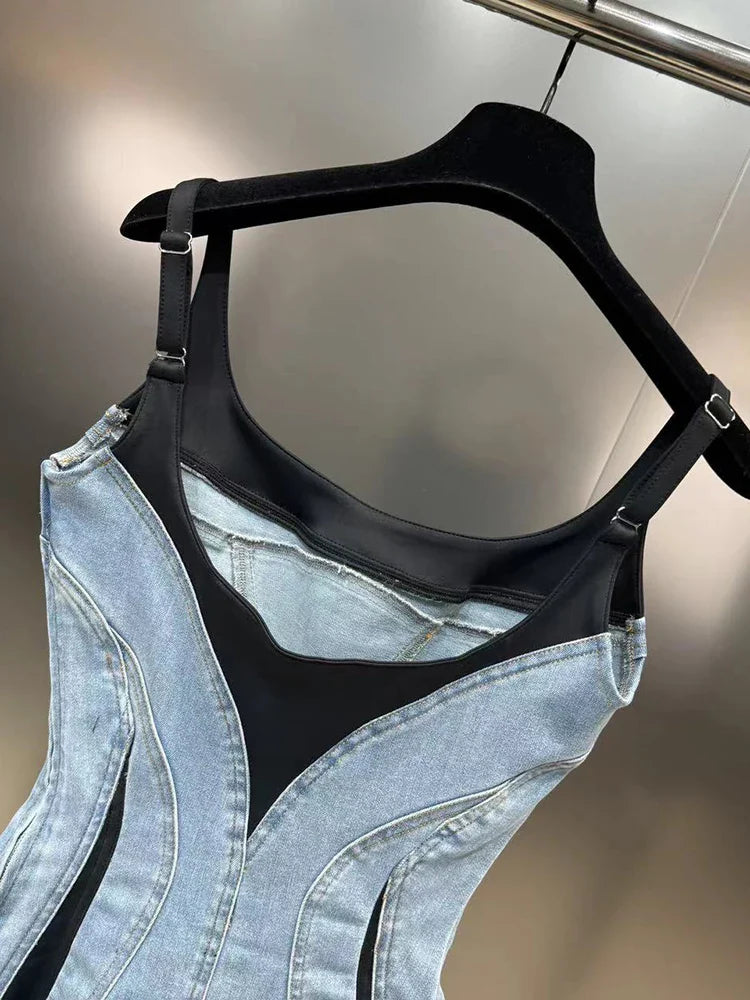 MATILDE DENIM MINI DRESS