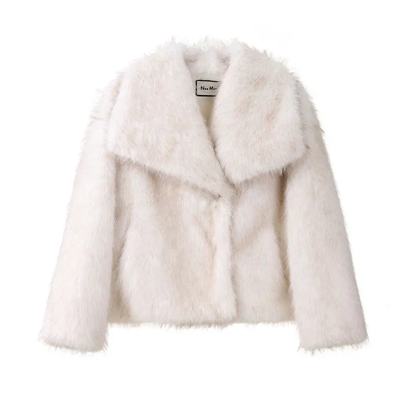 NAMI FAUX FUR COAT
