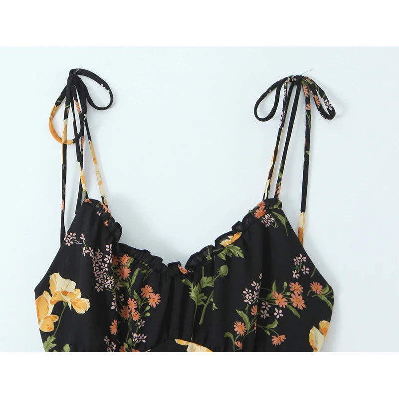 SARA FLORAL MINI DRES