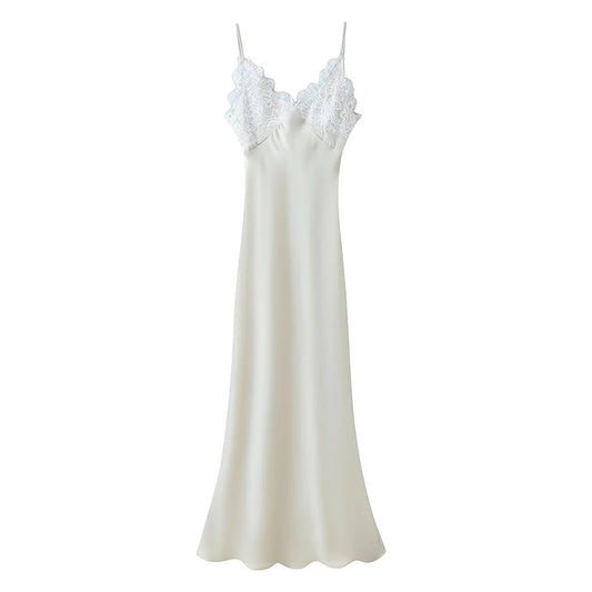 VELI SATIN MAXI DRESS