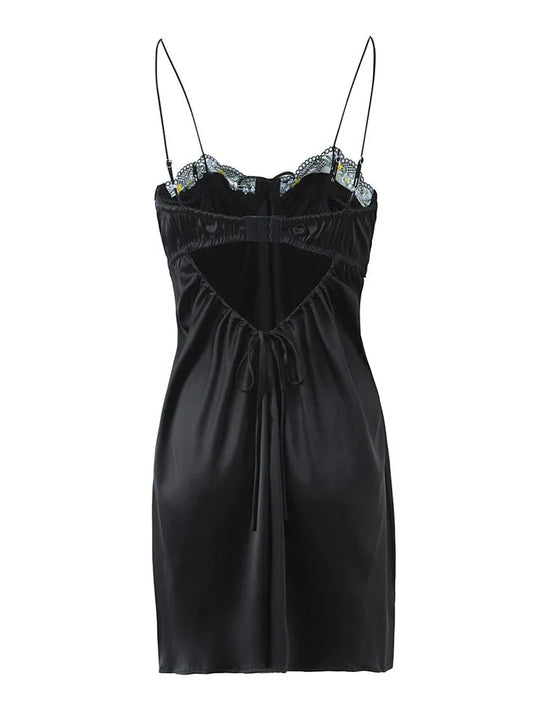 TRINETTE MINI DRESS BLACK