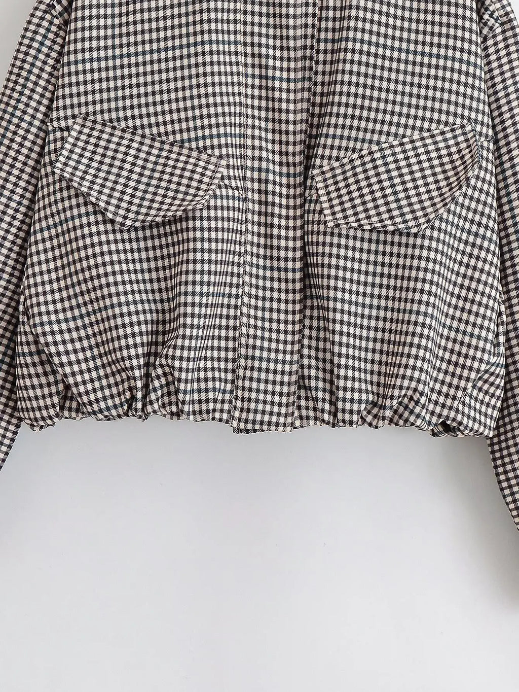MIKAS PLAID JACKET