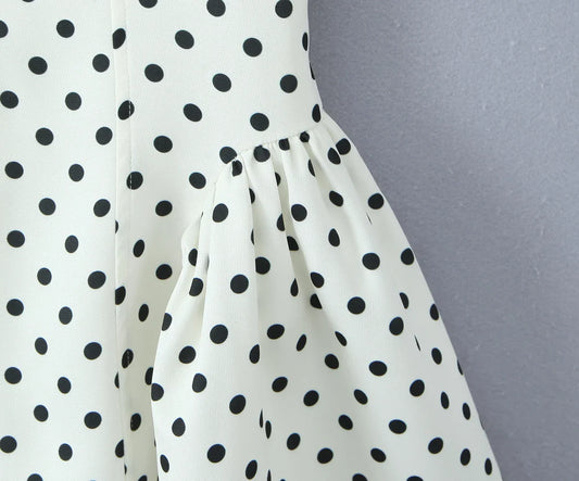 ROSALINA POLKA DOT DRESS